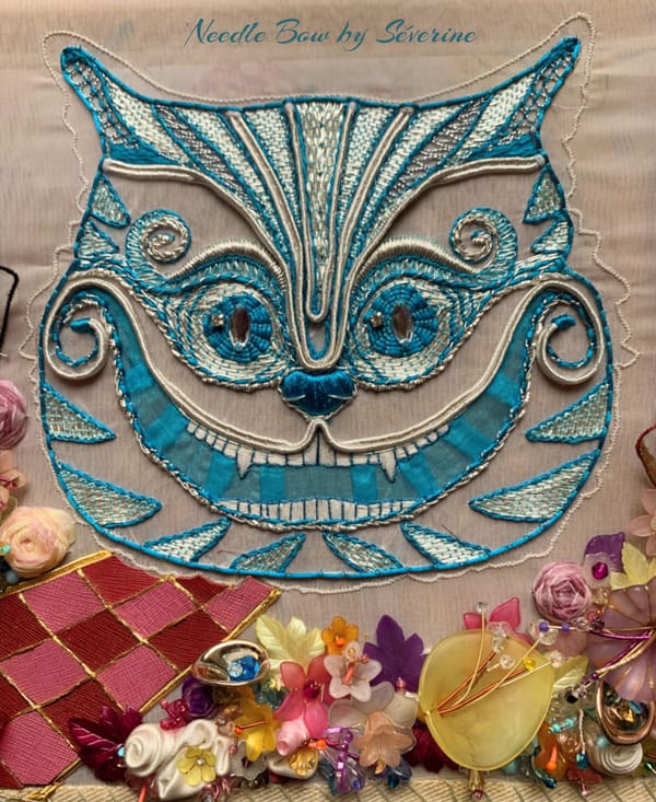 Gold work embroidery